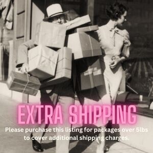 Extra Shipping Label- For Live Show